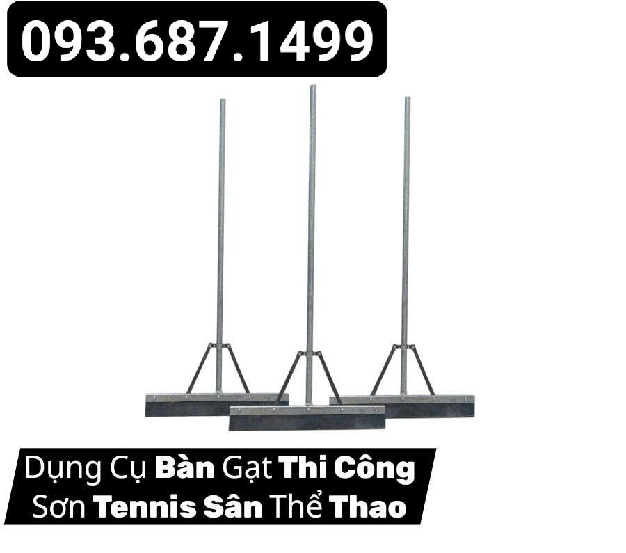 Dụng Cụ Bàn Gạt Thi Công Sơn Tennis Sân Thể Thao