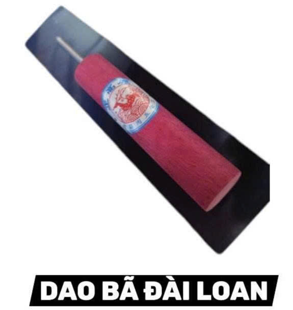 Bàn bã phẳng cán đỏ Đài Loan không răng cưa