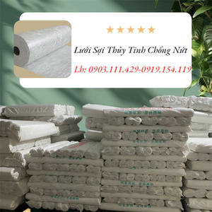 Lưới Sợi Thủy Tinh Chống Nứt Lưới Thủy Tinh Mỏng To 30g và 300g